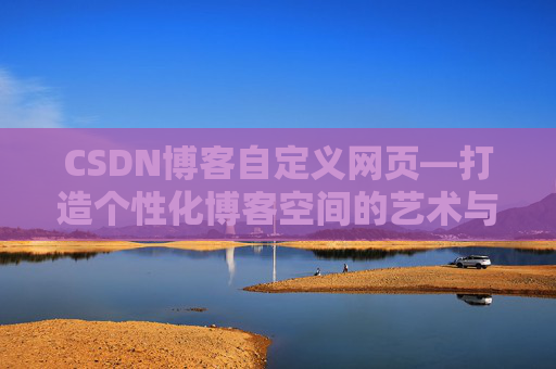 CSDN博客自定义网页—打造个性化博客空间的艺术与技巧